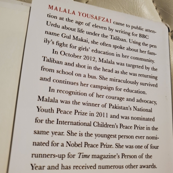 3/$10 – I Am Malala (Hardcover) by Malala Yousafzai – Used, Good Condition ✨📚 - Picture 8 of 16